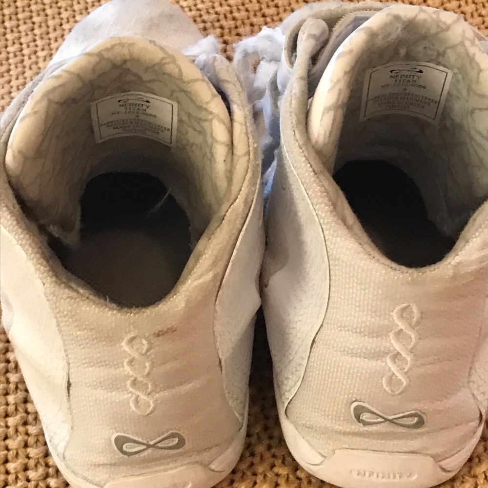 Nfinity high top cheerleading shoes